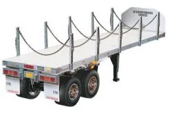 Tamiya Tamiya 1/14 Semi Flatbed Trailer Kit