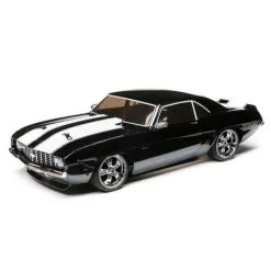 Team Losi Team Losi 1/10 1969 Chevy Camaro V100 AWD Brushed RTR, Black