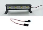 Hi-Performance Products Hi-Performance Products 1/10 Aluminum Light Bar - 4 LEDs - Black