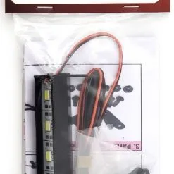 On Point On Point 1/10 Aluminum Light Bar - 5 LEDs - Black