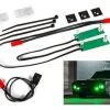 Traxxas Traxxas LED Light Set, Front, Complete (green) (includes L