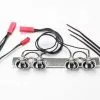 Traxxas Traxxas LED Lightbar, (chrome, Fits Summit Roll Cage)/ Lig
